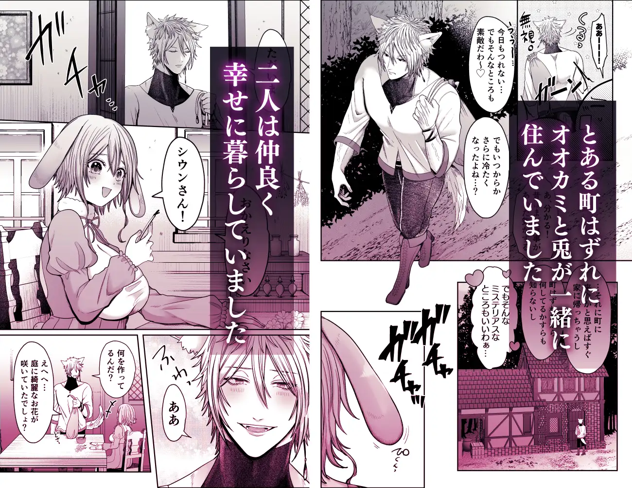 劣情狼と発情うさぎ ─治療という名の強○孕ませセックス─