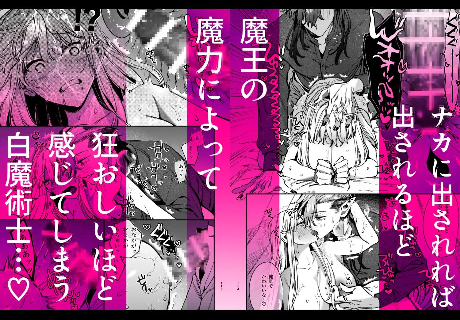 ずたぼろ白魔術師、天然魔王さまの愛玩ペットに堕ちる